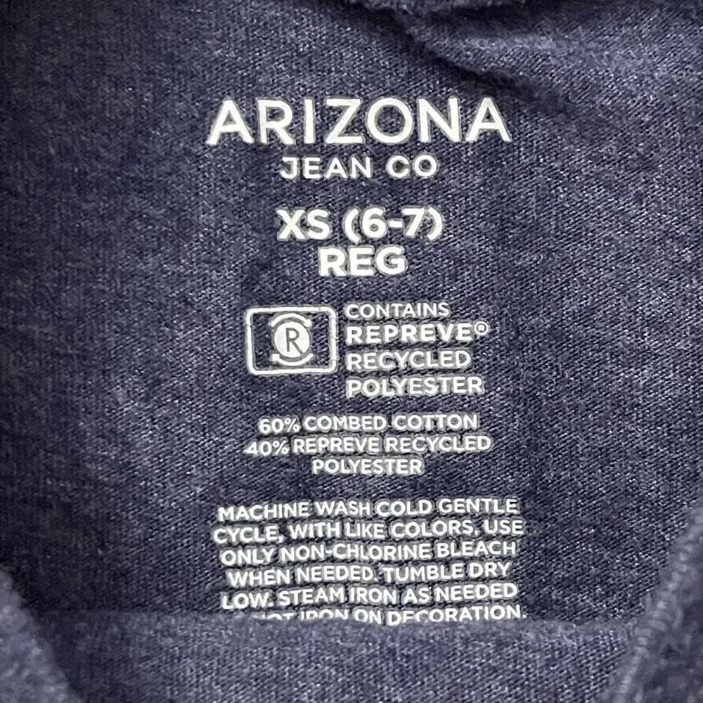 Arizona Jean Company Boy’s Blue POOL PARTY ANYONE Shark Short Sleeve Tee XS 6/7